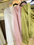 Cowl Neckline Lace Long Sleeves Tops